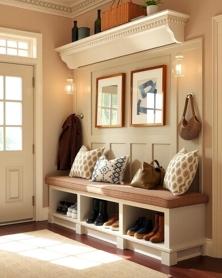 Built In Bench Storage