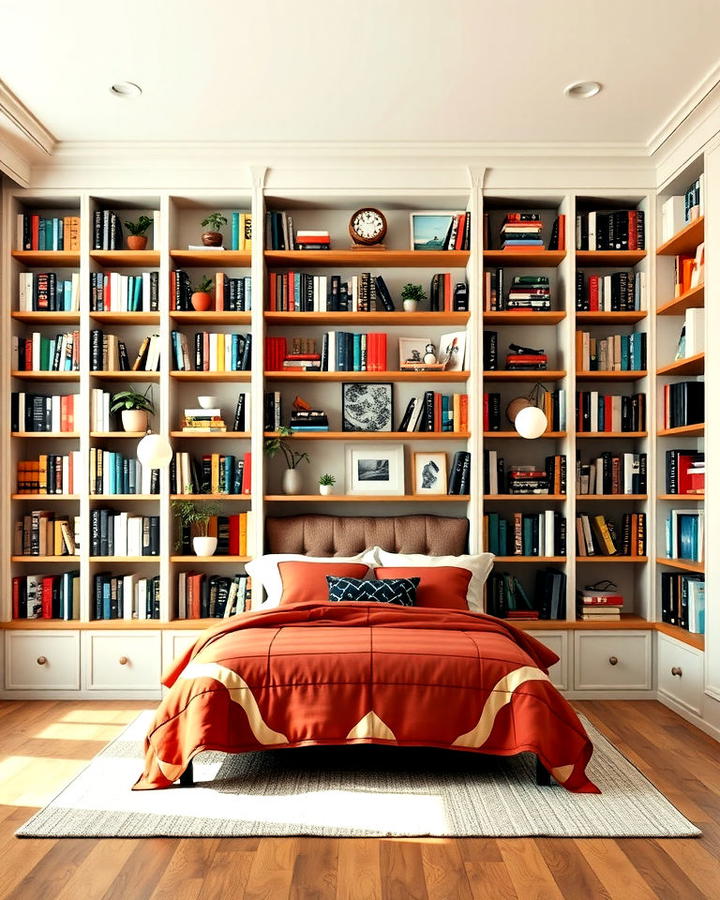 Built In Bookshelves for Book Lovers