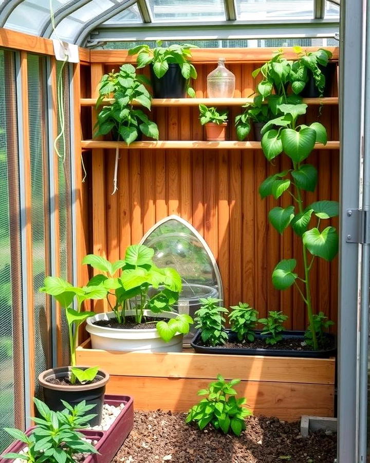 Built In Composting Station