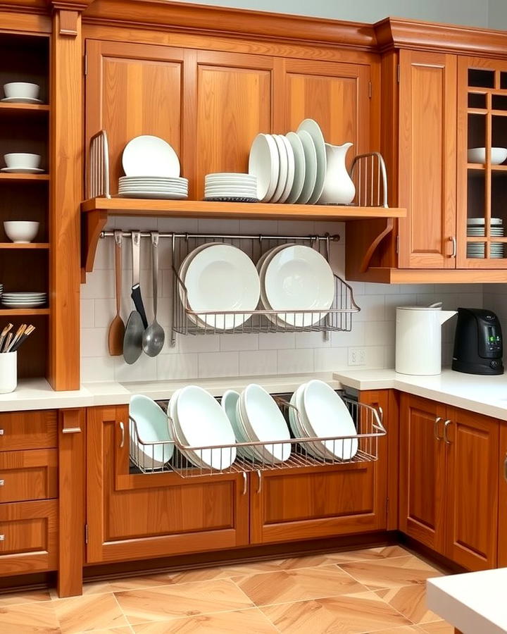 Built In Dish Racks