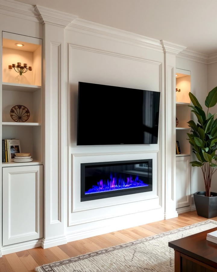 Built In Electric Fireplaces 2