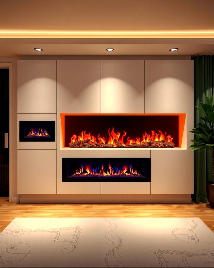 Built In Electric Fireplaces