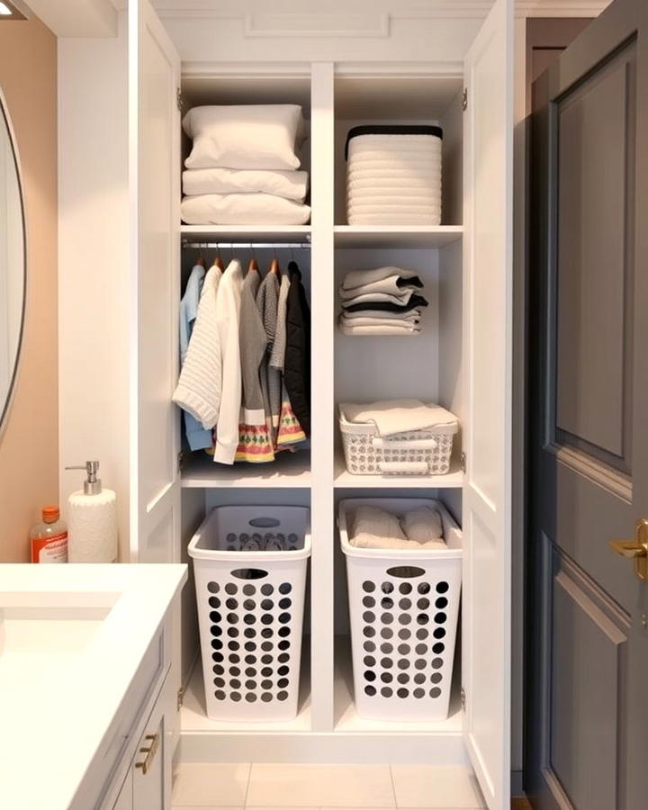 Built In Laundry Hamper