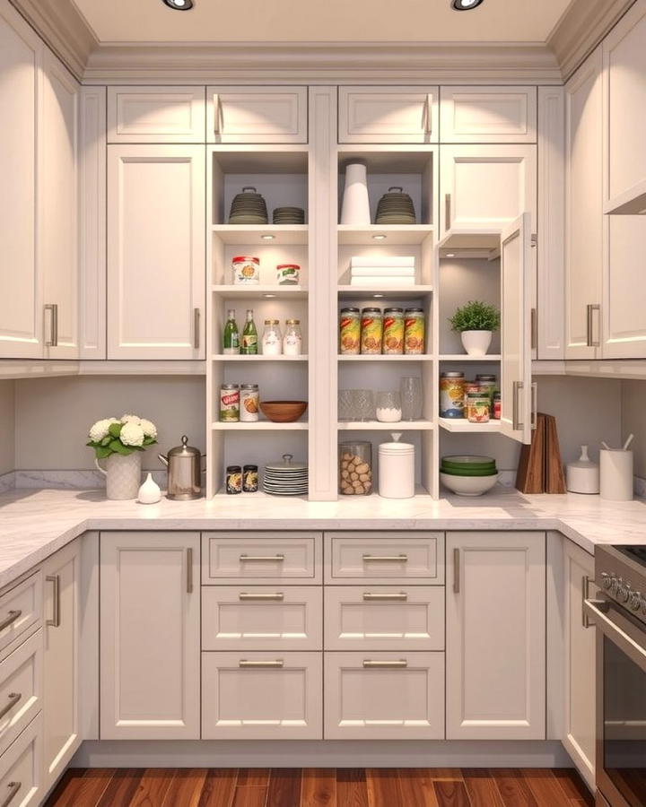 Built In Pantry Alternative