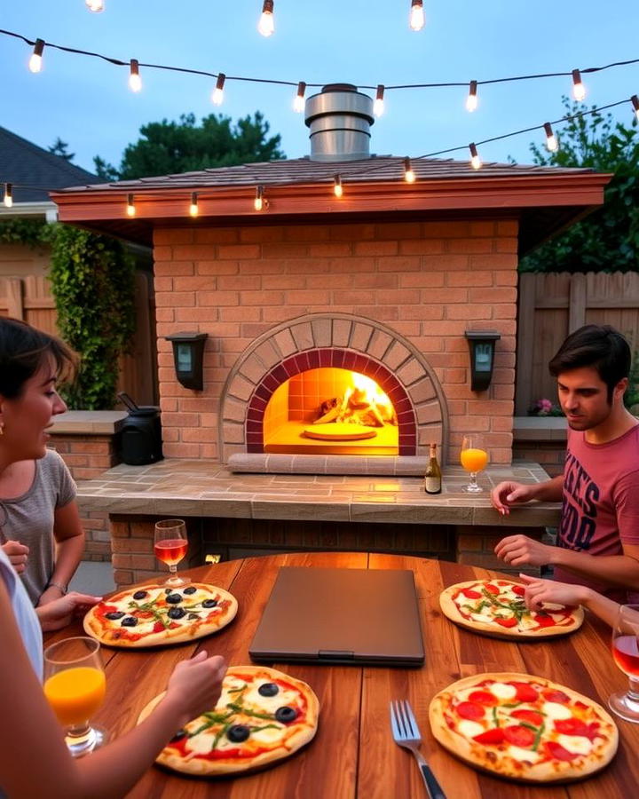 Built In Pizza Oven