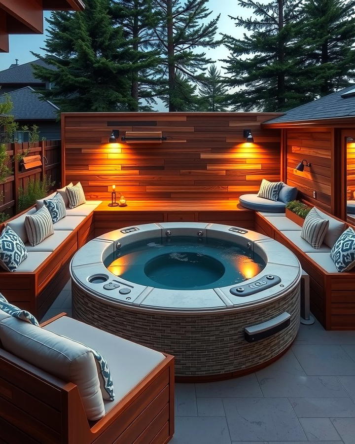 Built In Seating Surround