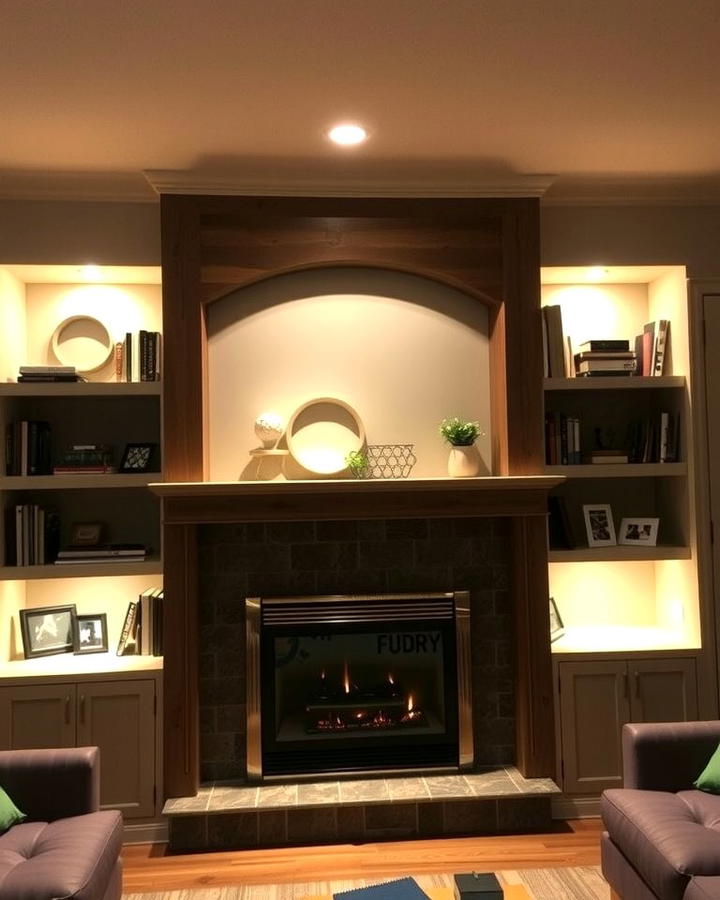 Built In Shelf Lighting