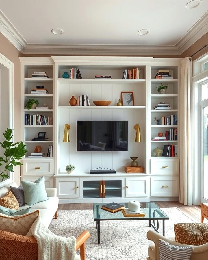 Built In Shelving