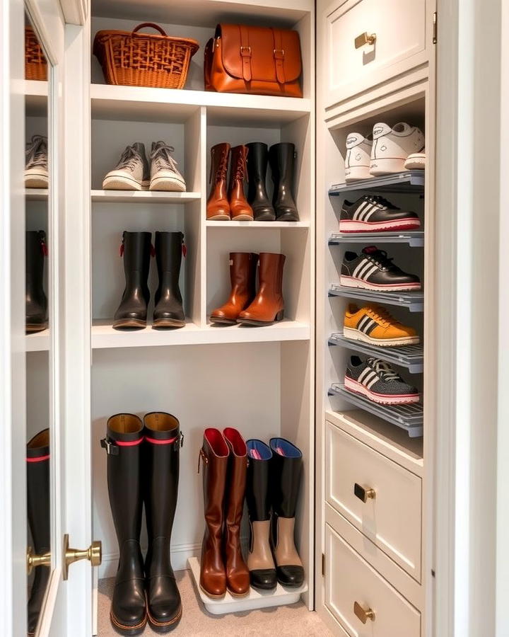 Built In Shoe Racks