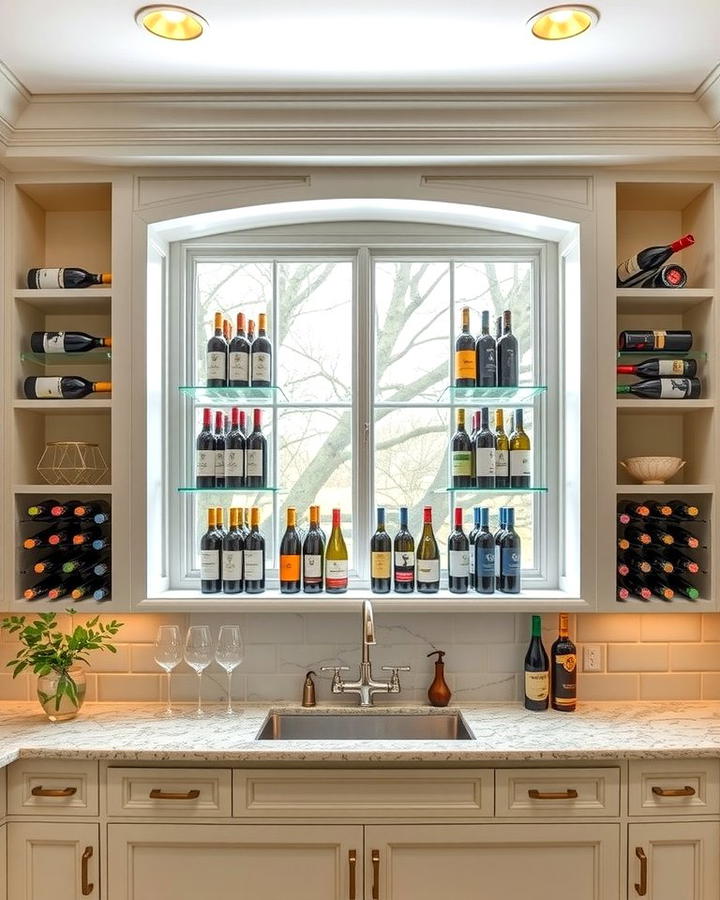 Built In Wine Rack