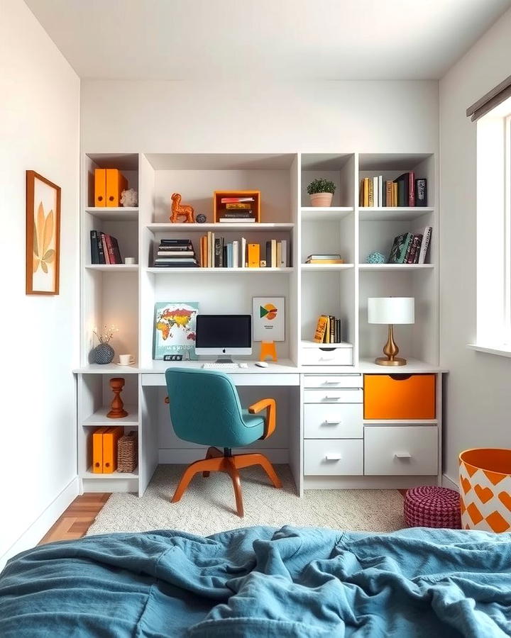 Built in Study Nook