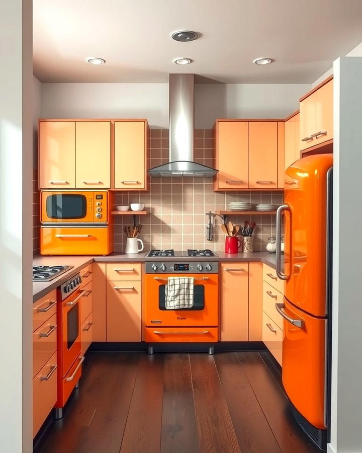 Burnt Orange Appliances