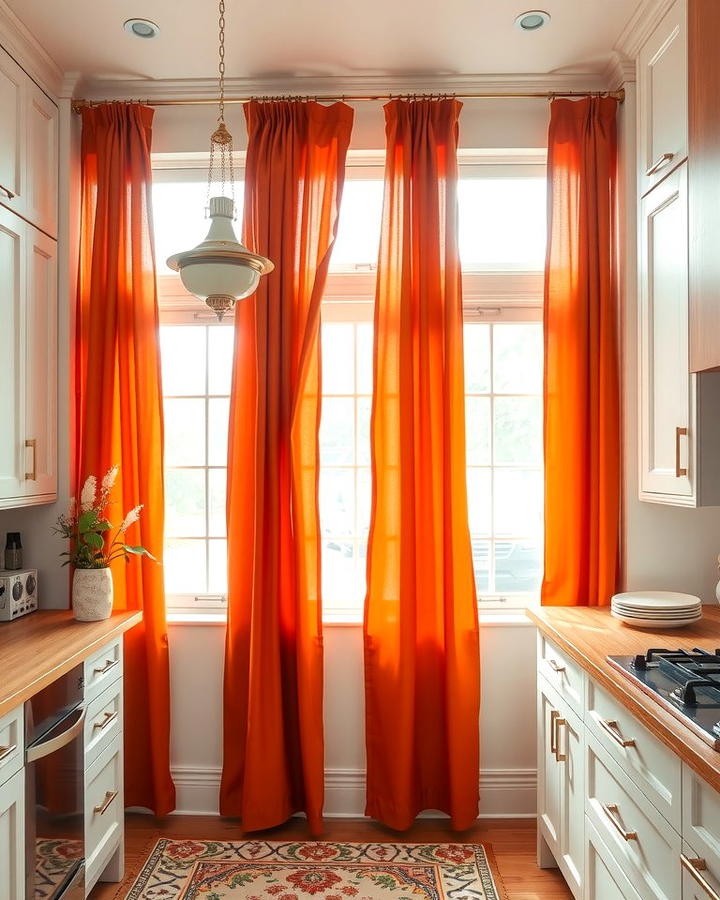 Burnt Orange Curtains