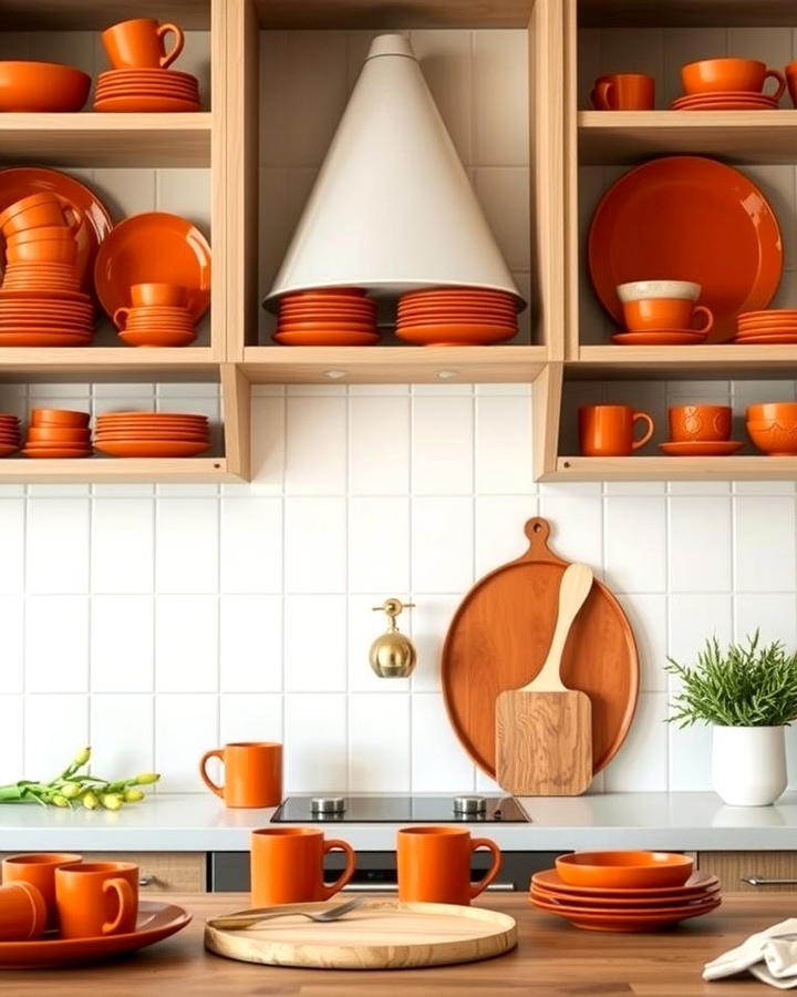 Burnt Orange Dishware