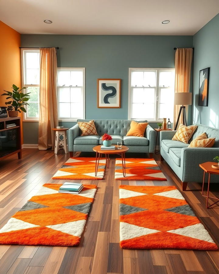 Burnt Orange Rug