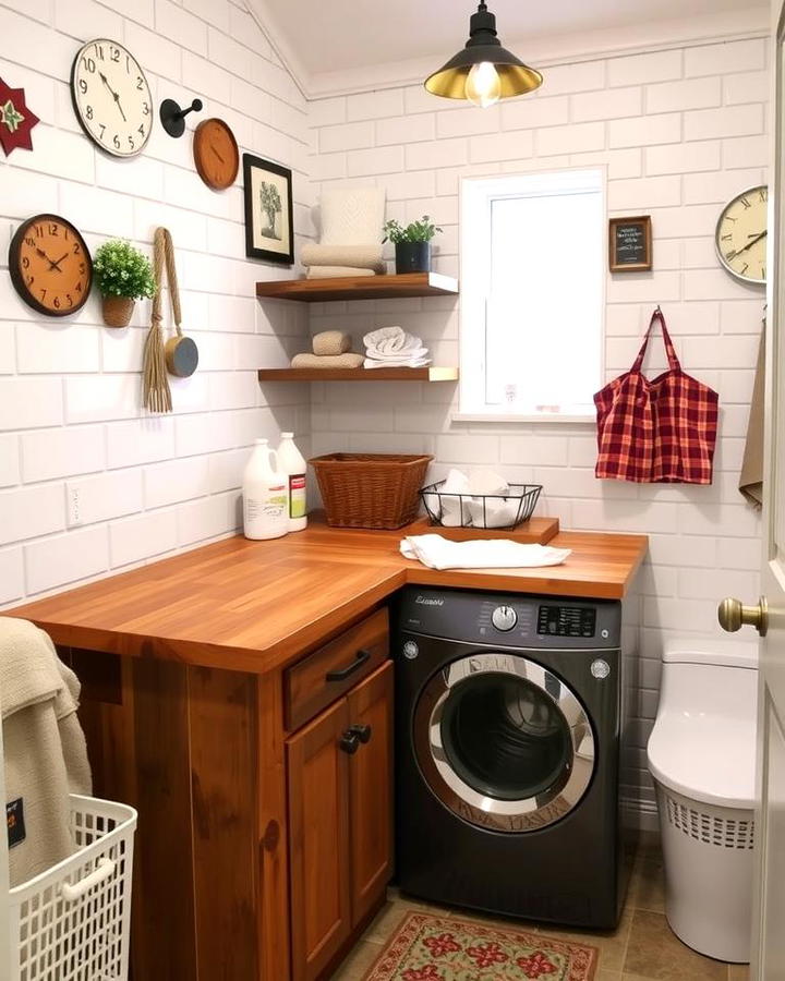 Butcher Block Countertops for a Rustic Touch