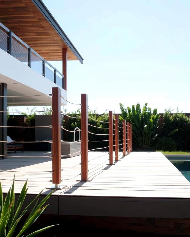 Cable Railings for a Minimalist Touch