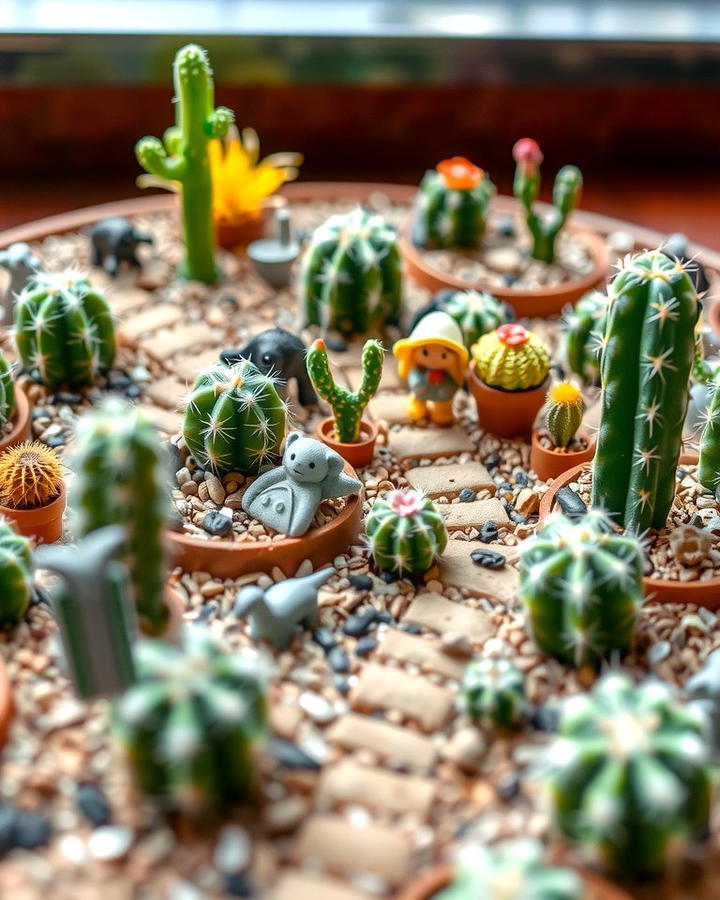 Cactus Fairy Garden