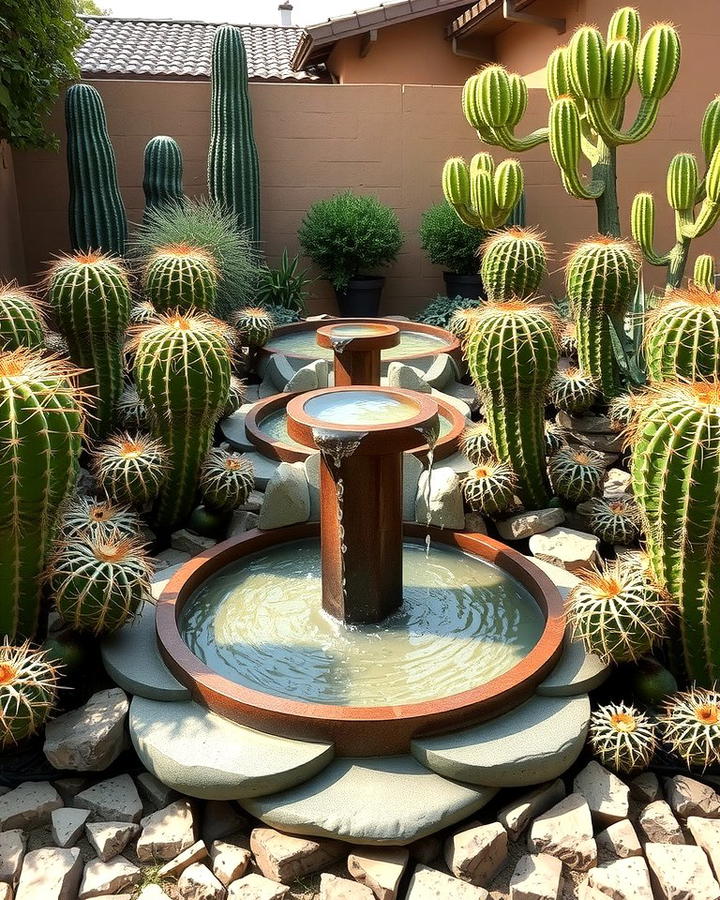 Cactus Garden Fountain