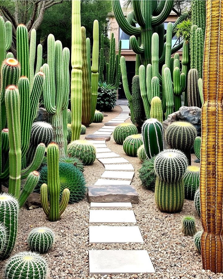 Cactus Garden Pathway