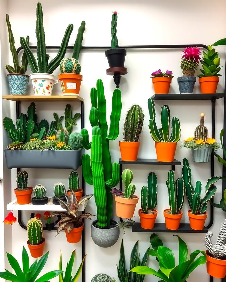 Cactus Wall Garden