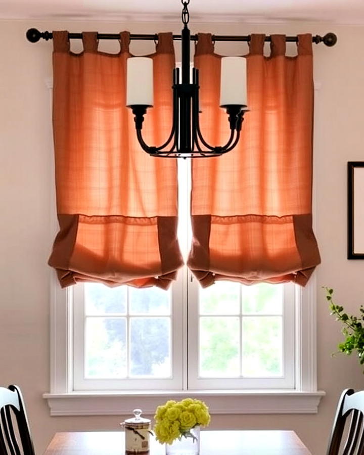 Café Dining Room Curtains for Casual Charm