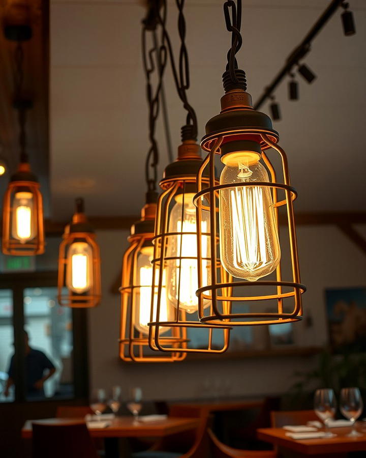 Caged Light Fixtures