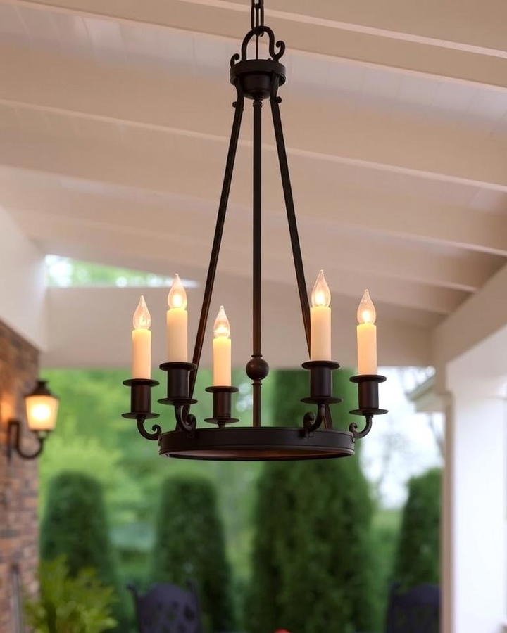 Candle Chandeliers for Rustic Charm