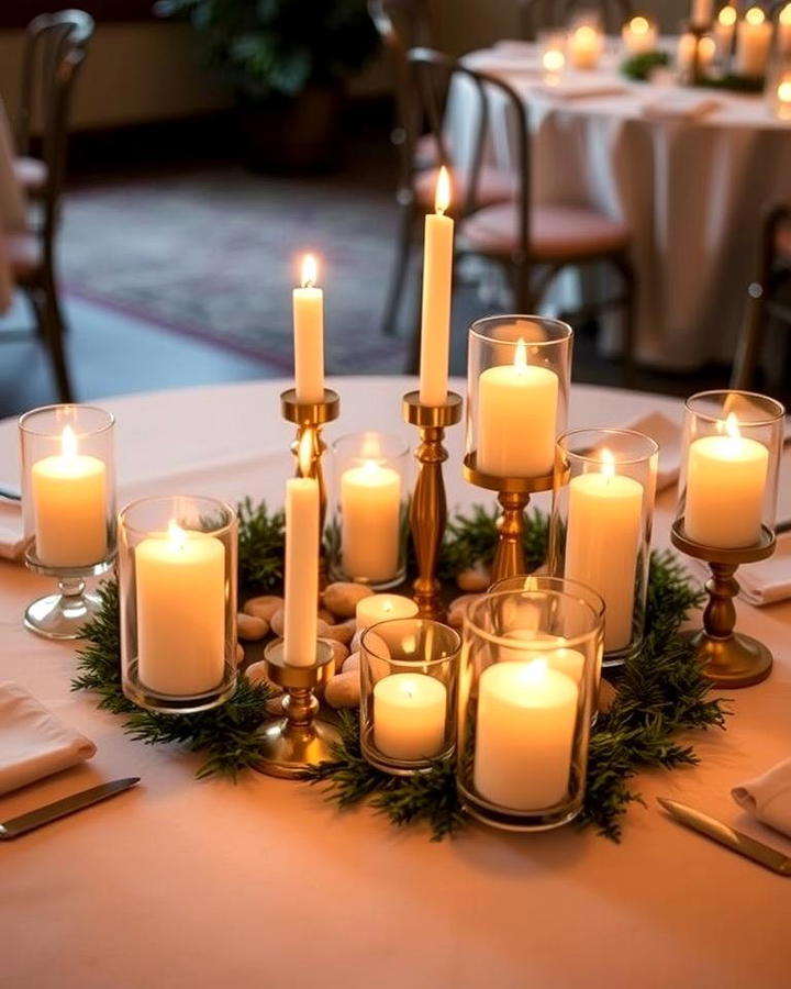 Candlelit Ambiance with Warm Glow