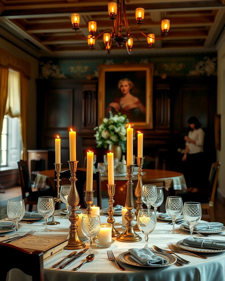 Candlelit Table Settings