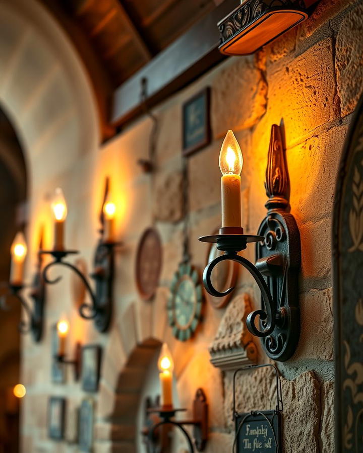 Candlelit Wall Sconces