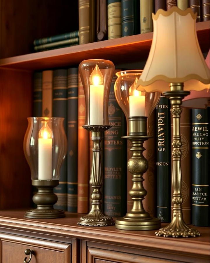 Candlestick Lamps for a Vintage Look