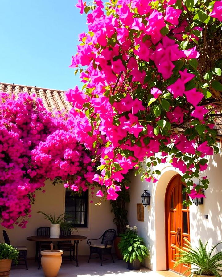 Canopies of Bougainvillea