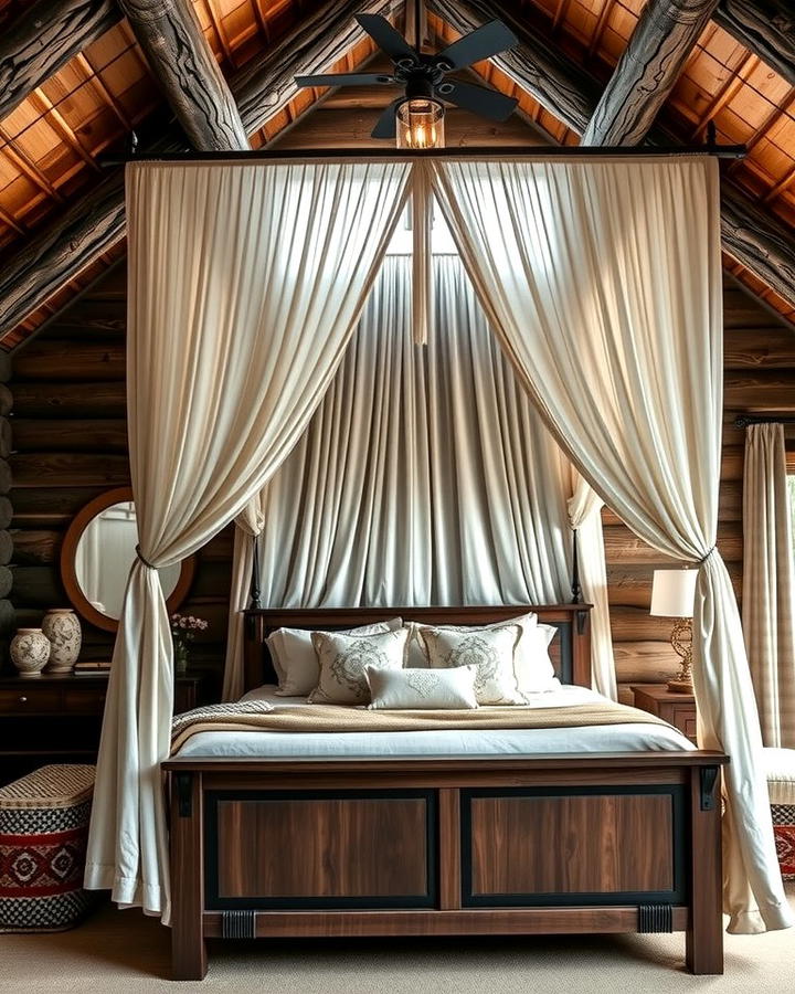 Canopy Beds with Drapes