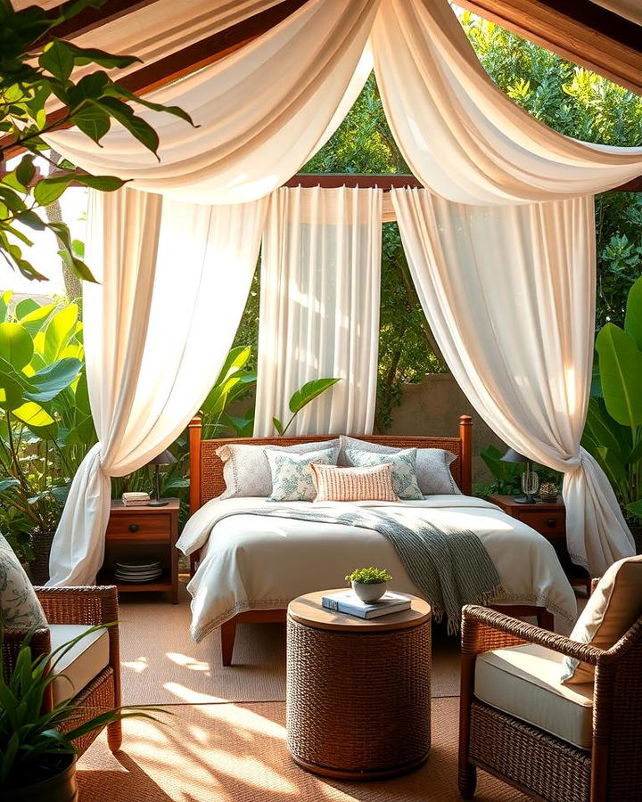 Canopy Covered Comfort