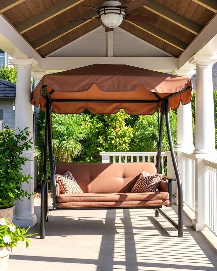 Canopy Style Porch Swing