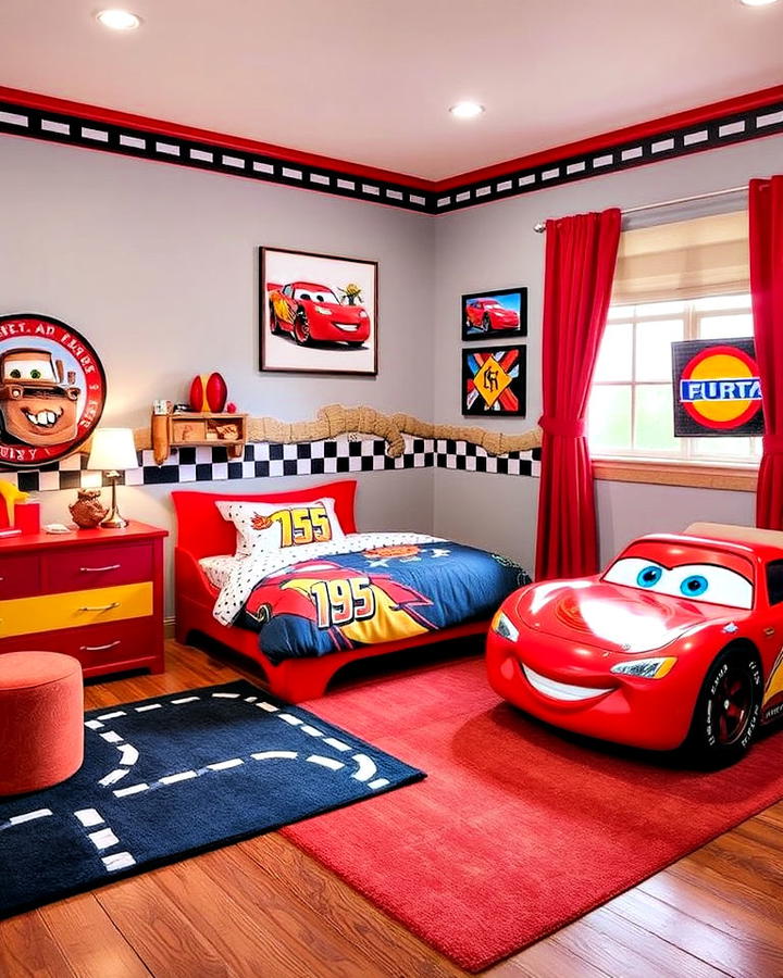 Cars Movie Racetrack Design Idea