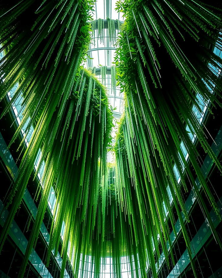 Cascading Green Ceilings