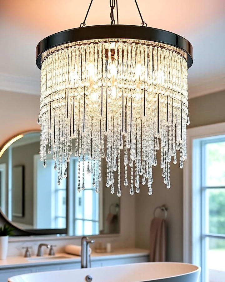 Cascading Waterfall Chandelier