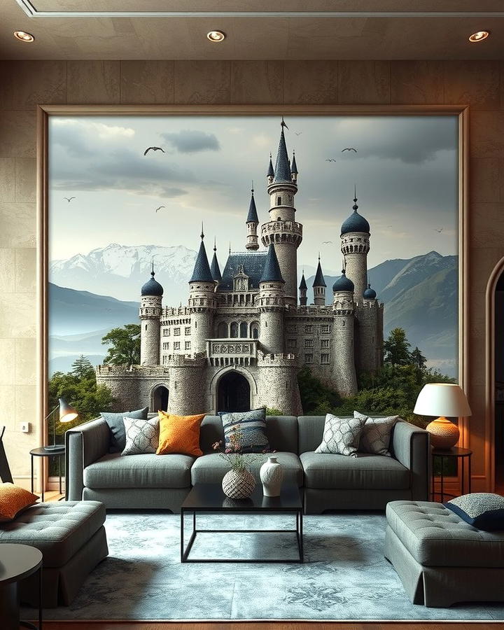 Castle Inspired Wall Murals