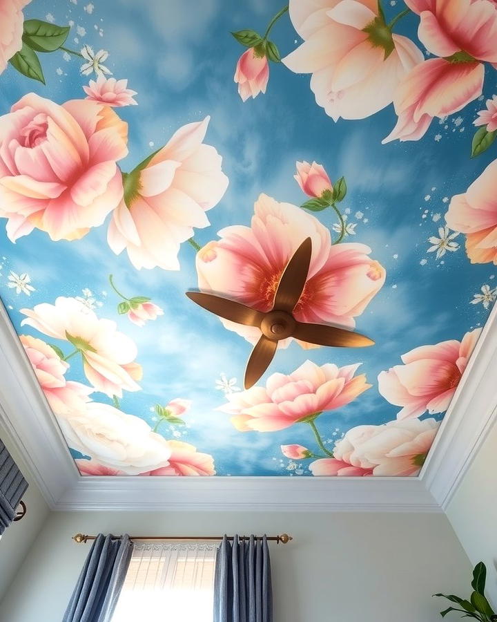 Ceiling Mural Artwork