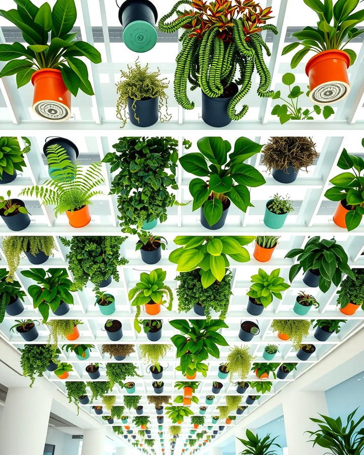 Ceiling Planter Grids