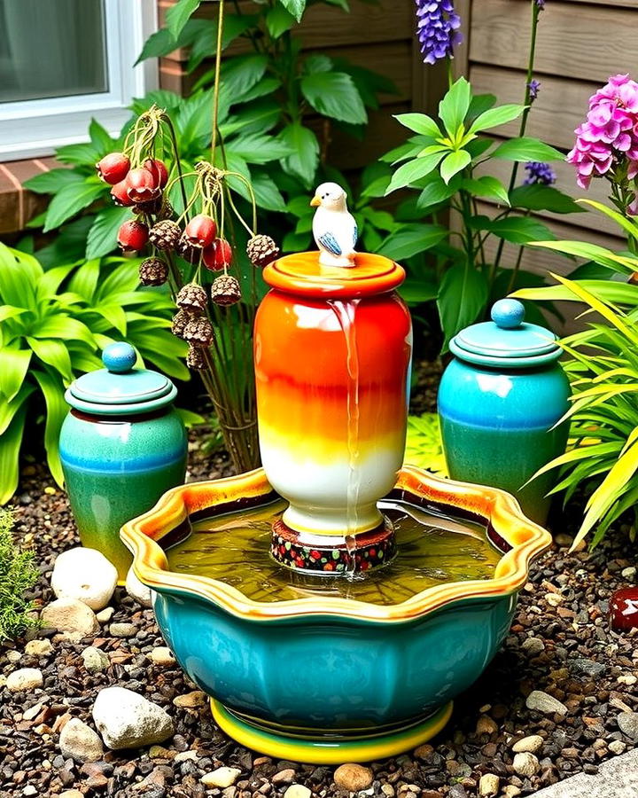Ceramic Jar Fountain