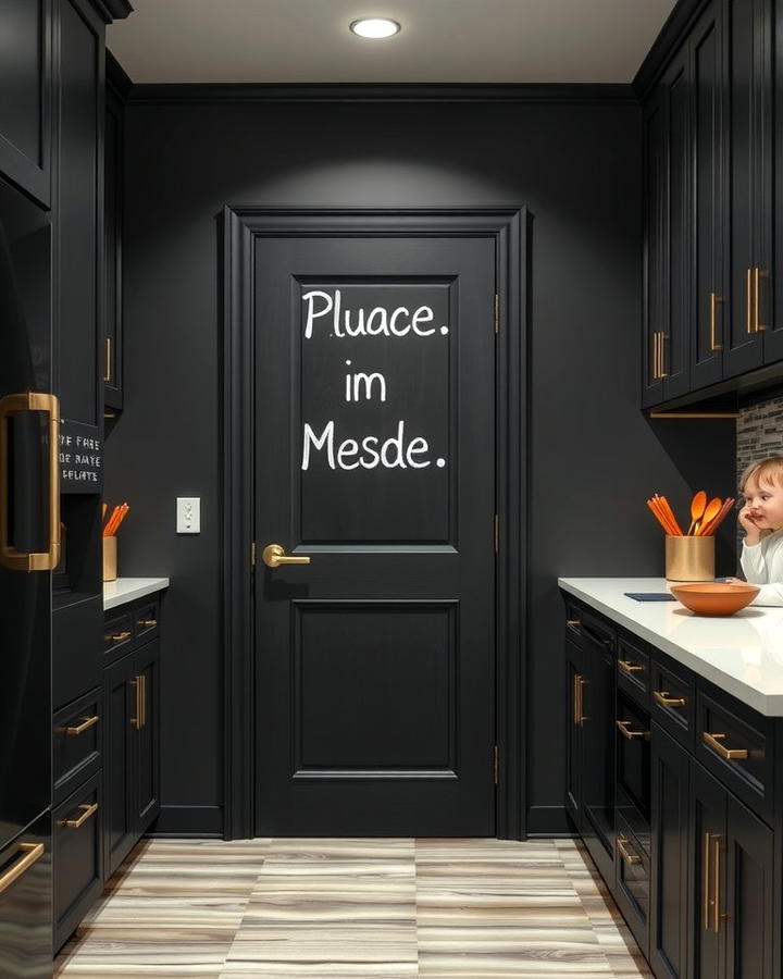 Chalkboard Door