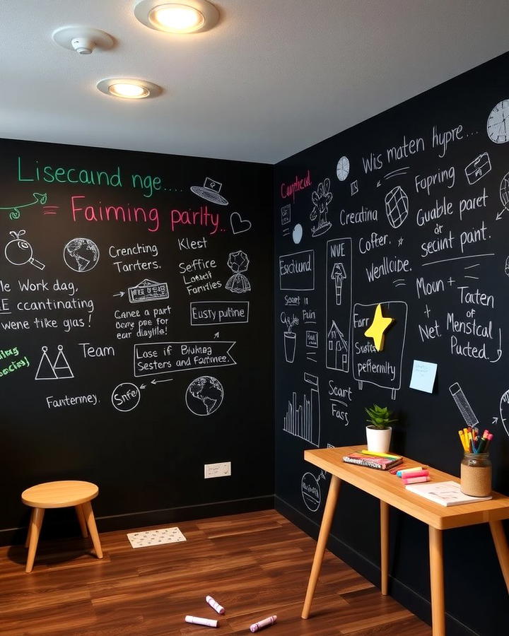 Chalkboard Wall