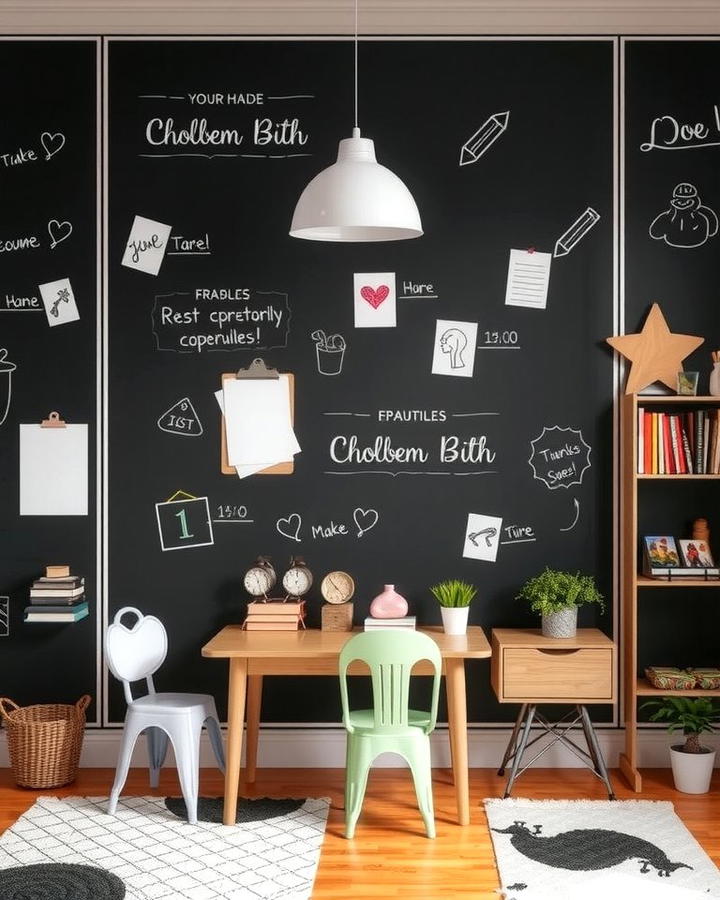 Chalkboard Wall