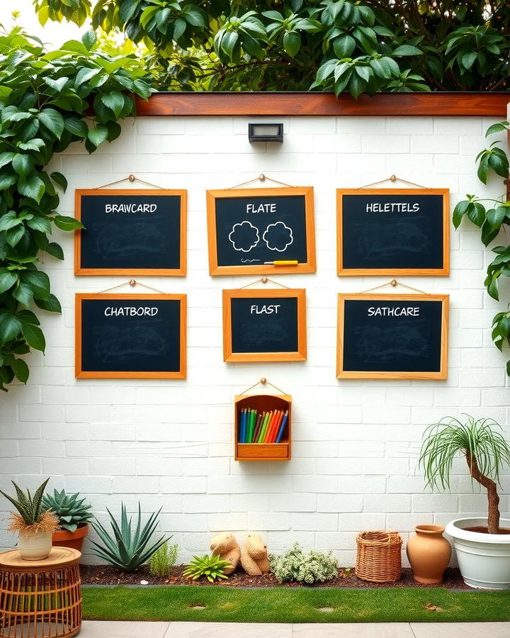 Chalkboard Wall Creativity