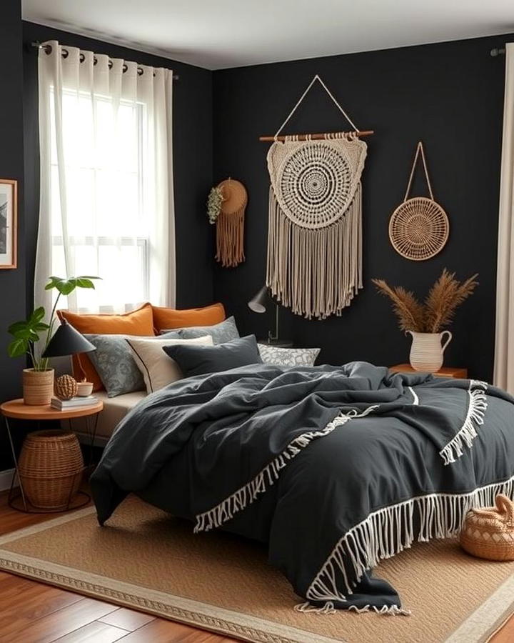 Charcoal Boho Style