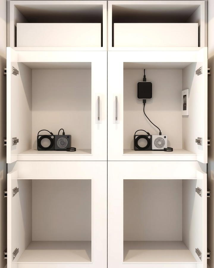 Charging Station in a Cabinet