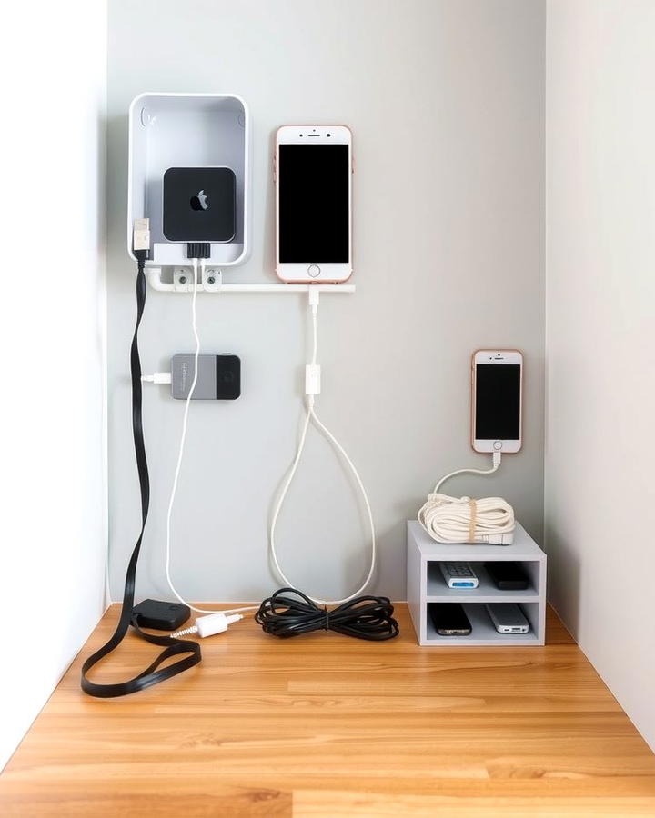 Charging Station with Cord Management